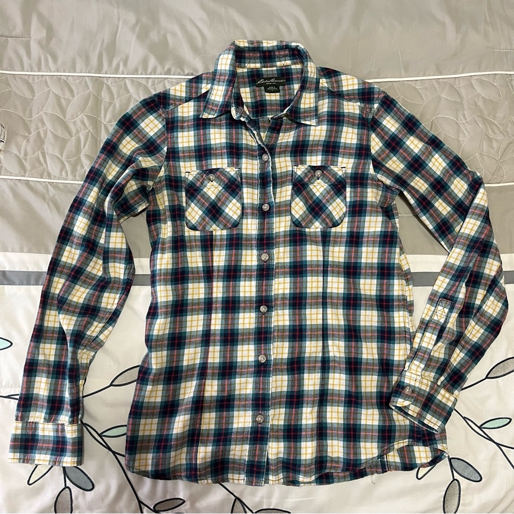 Eddie Bauer flannel, S